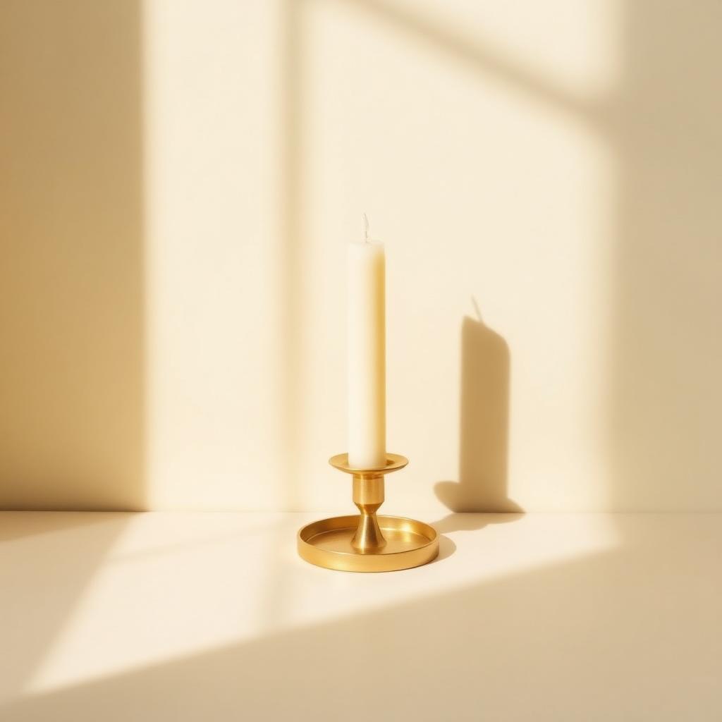 Brass Candle Holder