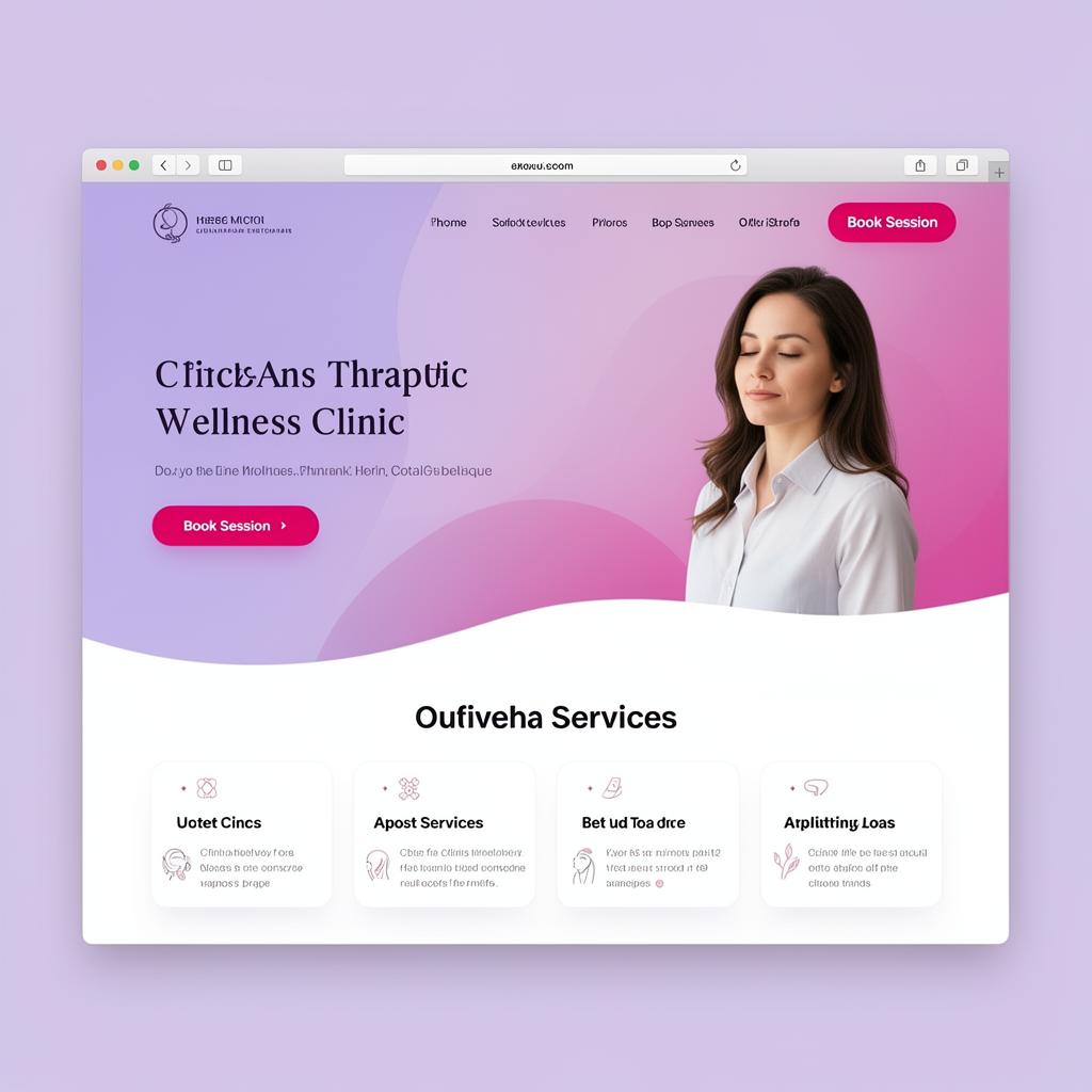 Clinic / Therapy Website