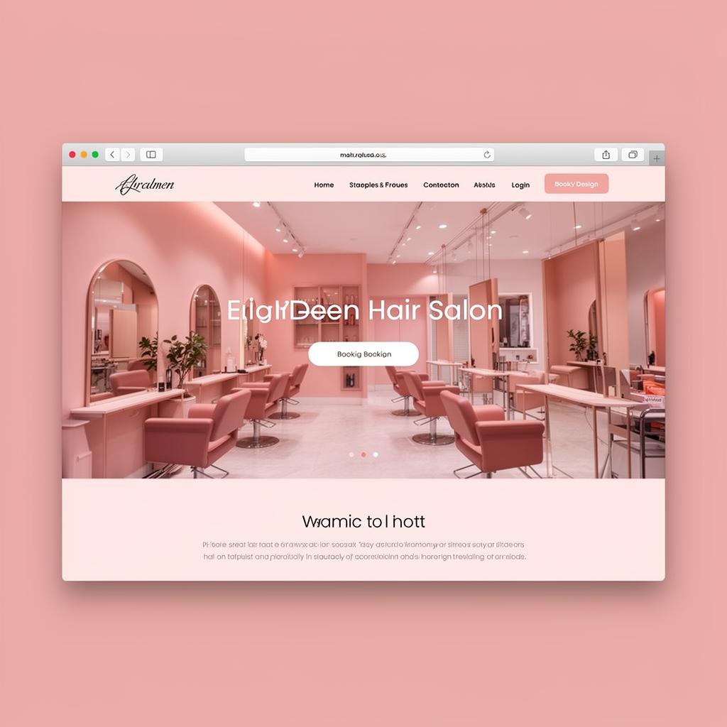 Hair Salon Website