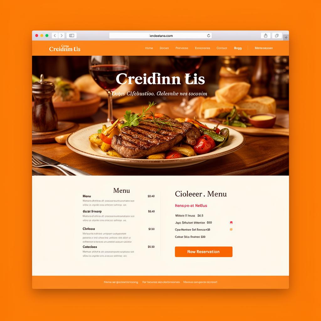 Restaurant Website